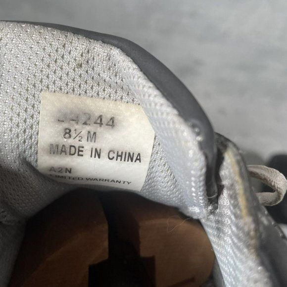 FJ Footjoy Contour Men's Size 8.5M Casual Grey Leather Spikeless Golf Shoes - Picture 8 of 8